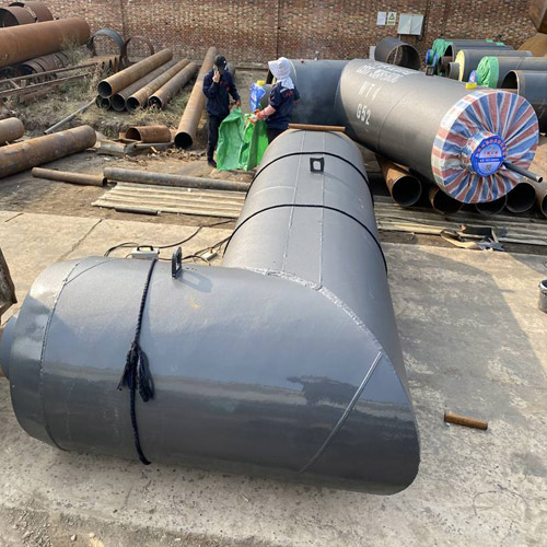 钢套钢出地面弯头